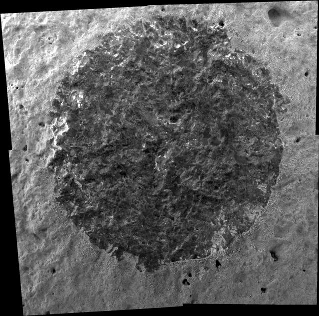 NASA image: A Rock Like None Before, Brushed