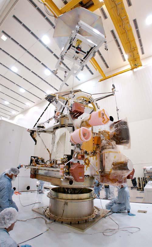 In late October 2004, NASA Mars Reconnaissance Orbiter was moved from the High Bay 100,000-class clean room at Lockheed Martin Space Systems, Denver, to the facility Reverberant Acoustic Lab.