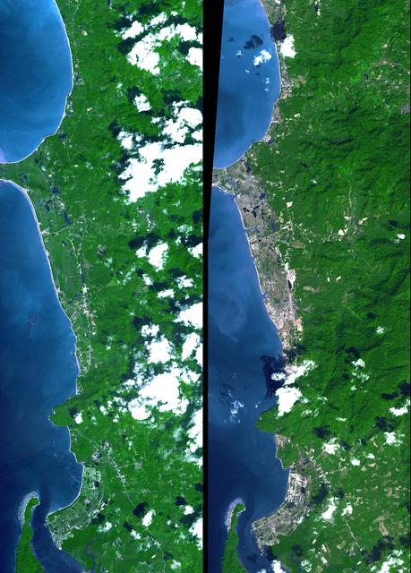 NASA image: New NASA Imagery Sheds Additional Perspectives on Tsunami