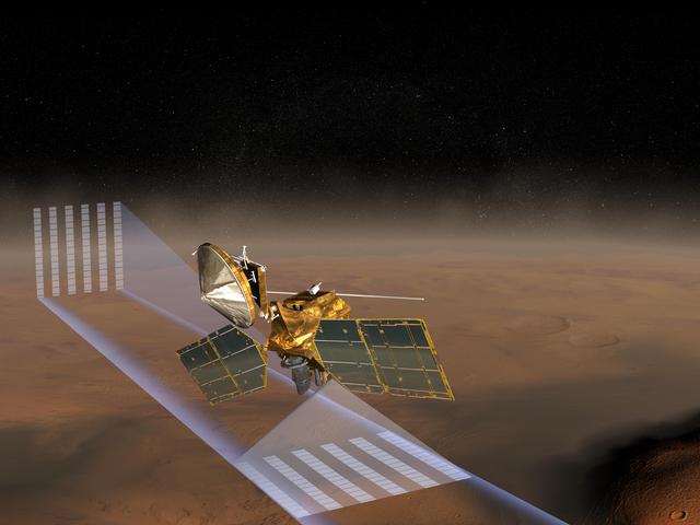 Mars Climate Sounder Artist Concept