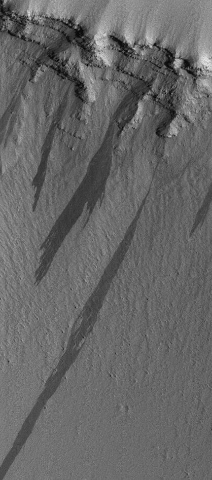 Pavonis Slope Streaks