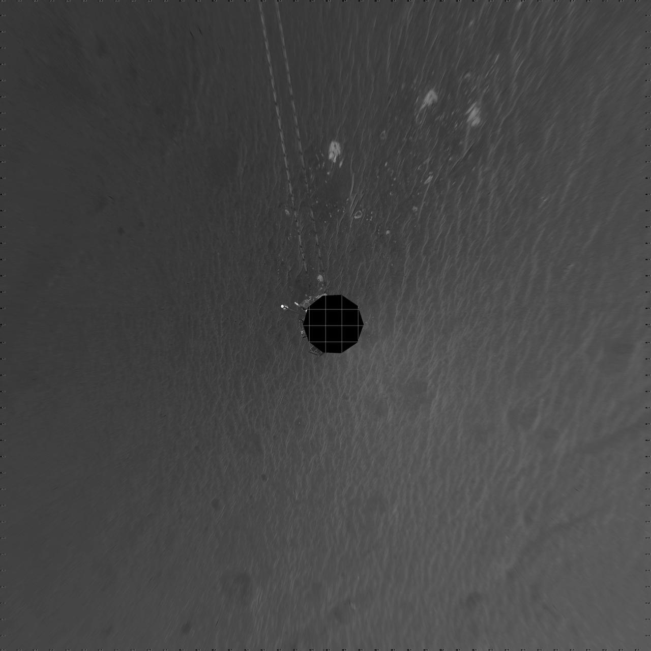 Opportunity View After Sol 321 Drive Vertical