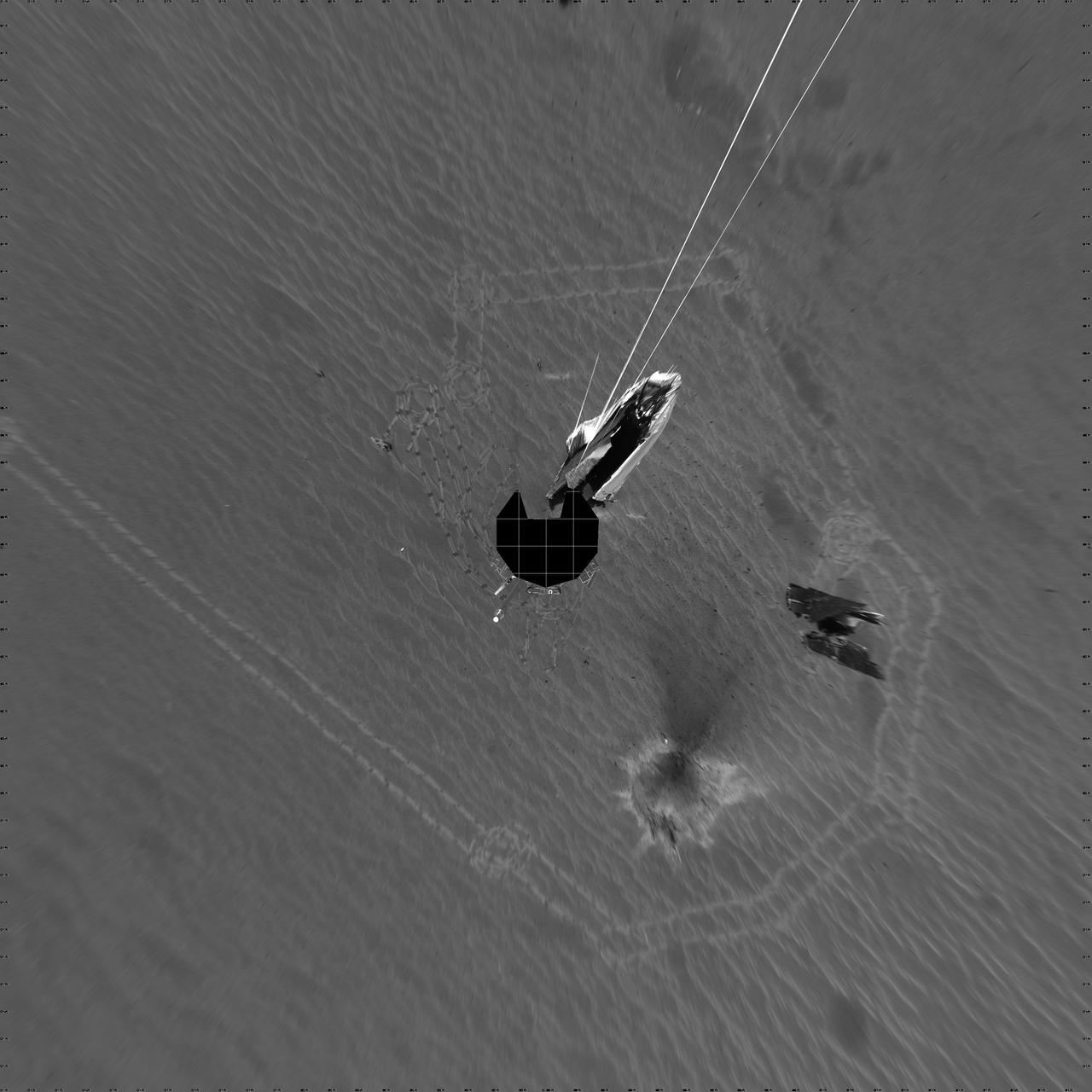 Opportunity View on Sol 354 Vertical