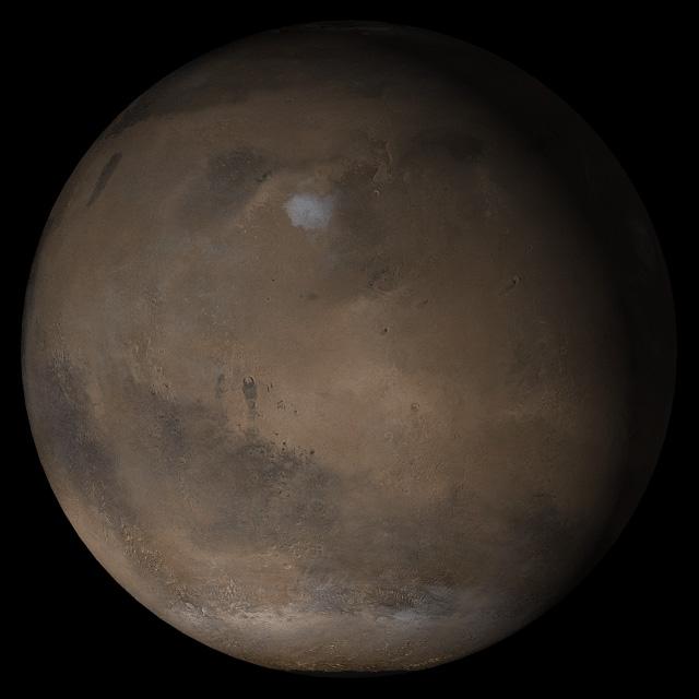 NASA image: Mars at Ls 160°: Elysium/Mare Cimmerium