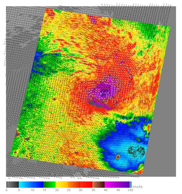 NASA image: Cyclones in the Pacific