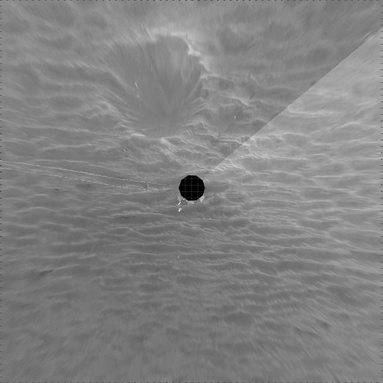 Opportunity View, Sol 381 Vertical