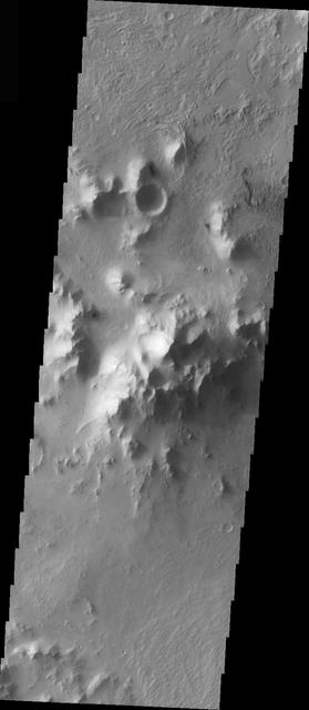 Isidis Planitia Central Peak