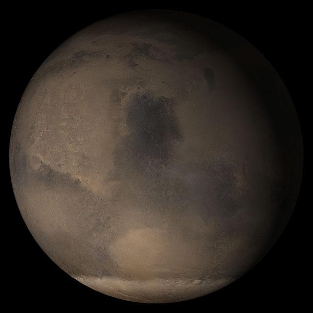 NASA image: Mars at Ls 176°: Syrtis Major