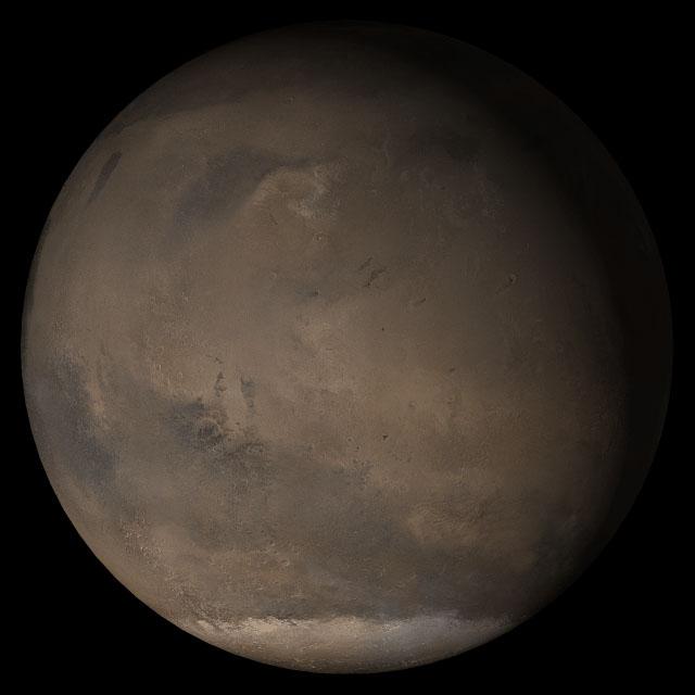 NASA image: Mars at Ls 176°: Elysium/Mare Cimmerium