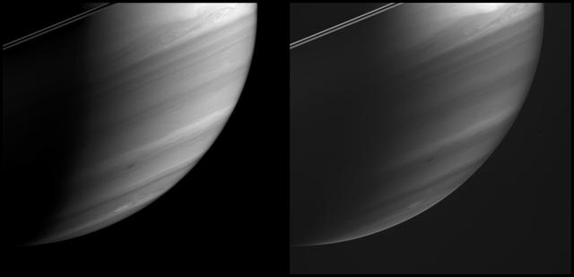 NASA image: Probing Saturn Atmosphere