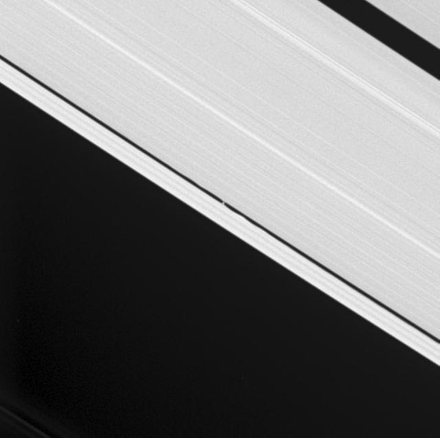 NASA image: Keeler Moon and Waves