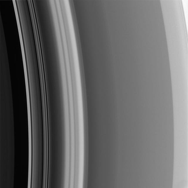 NASA image: The Cassini Division Edge