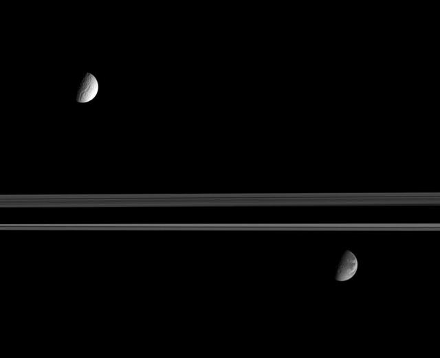 Moons with Separate Paths