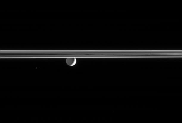 Small Worlds of Saturn