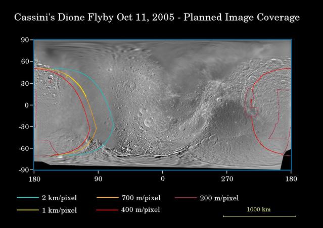 NASA image: Cassini Visit to Dione