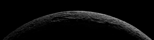 NASA image: Icy Crescent