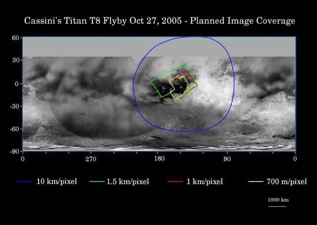 Cassini Oct. 28, 2005, Titan Flyby