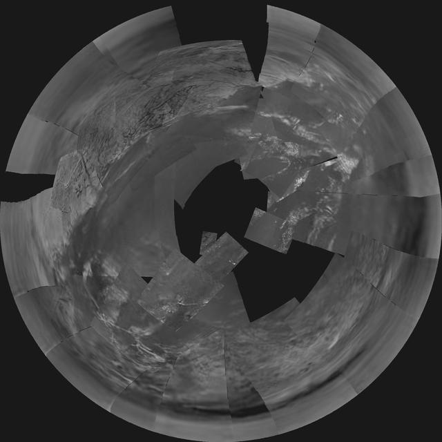 NASA image: Huygens Titan Mosaic #1