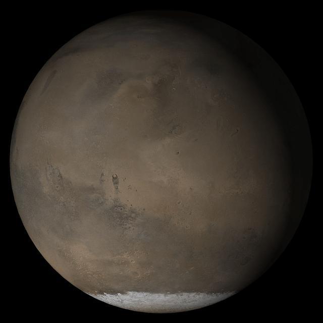 NASA image: Mars at Ls 193°: Elysium/Mare Cimmerium