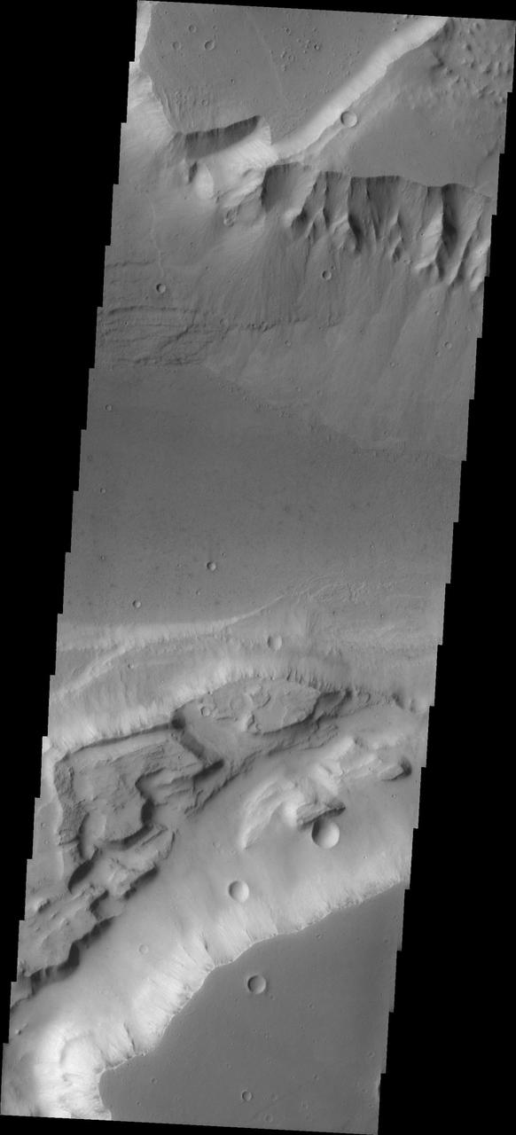 Alluvial Fans in Kasei Vallis