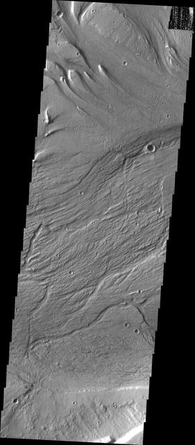 NASA image: Islands in Kasei Vallis