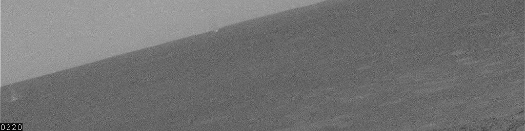 Dust Devil in Gusev Crater, Sol 445