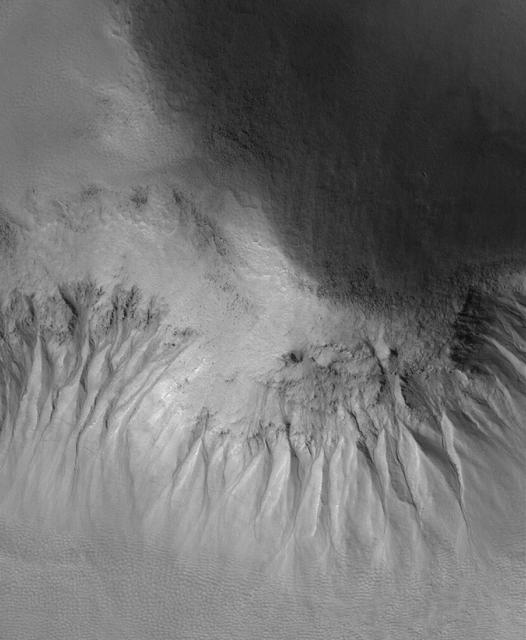 NASA image: Gullied Slope