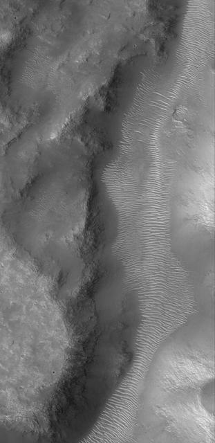 NASA image: Martian Valley