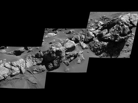 Spirit View of Larry Outcrop