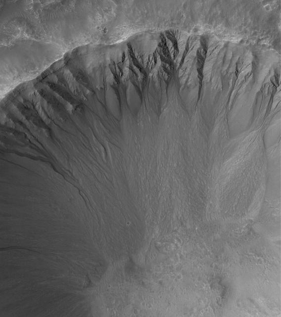 NASA image: Gullies Galore
