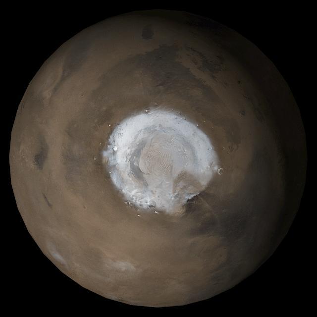 NASA image: Mars at Ls 53?: North Polar Region