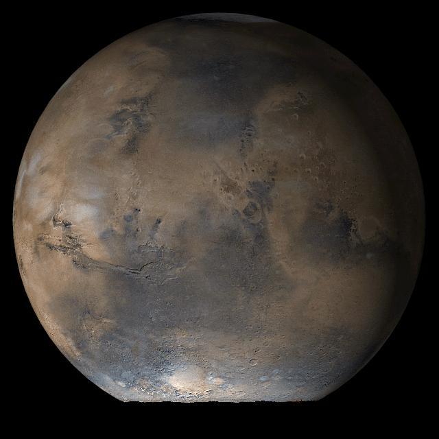 NASA image: Mars at Ls 66°: Acidalia/Mare Erythraeum