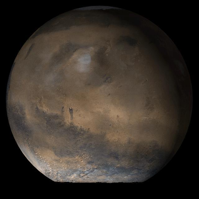NASA image: Mars at Ls 66?: Elysium/Mare Cimmerium