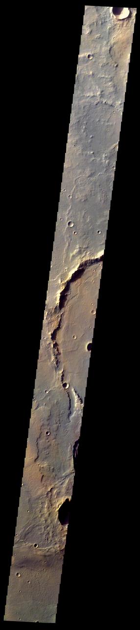 This image shows part of eastern Hesperia Planum