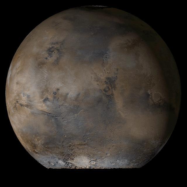NASA image: Mars at Ls 93°: Acidalia/Mare Erythraeum