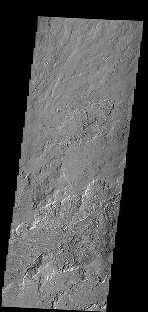 NASA image: Tharsis Lava Flows