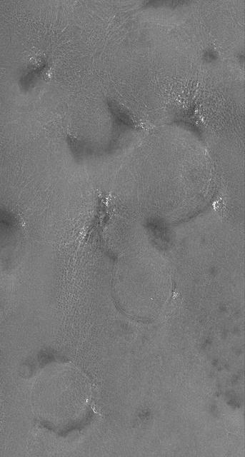 NASA image: Buried Craters