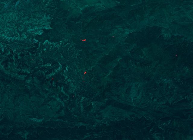 NASA image: Day Fire in Ventura County