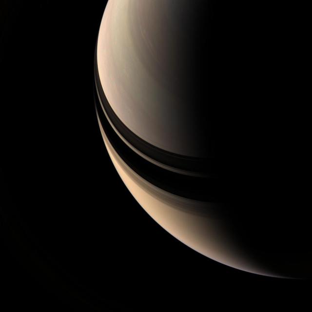 NASA image: Dusky Saturn