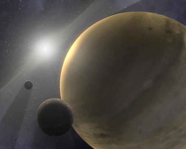 NASA image: Gas Giants Form Quickly  Artist Concept