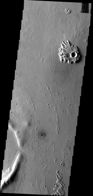 NASA image: Eroded Ejecta