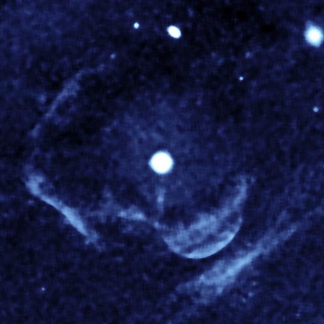 NASA image: Ghostly Remnant of an Explosive Past