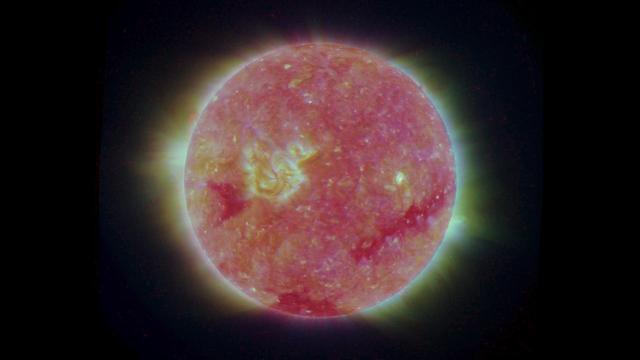 NASA image: Full Disk Image of the Sun, March 26, 2007