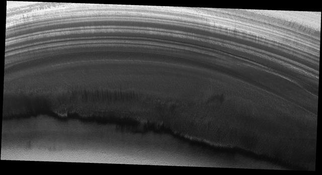 Exposure of Polar Layered Deposits