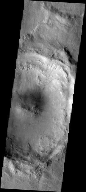NASA image: Crater Modification