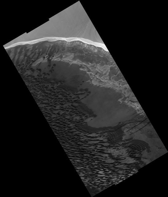 NASA image: North Polar Scarp