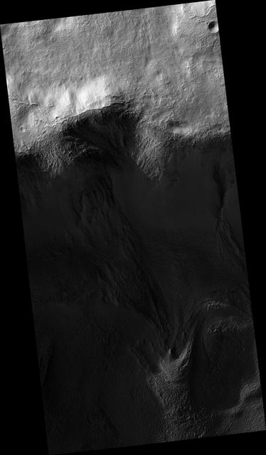 NASA image: Gullies
