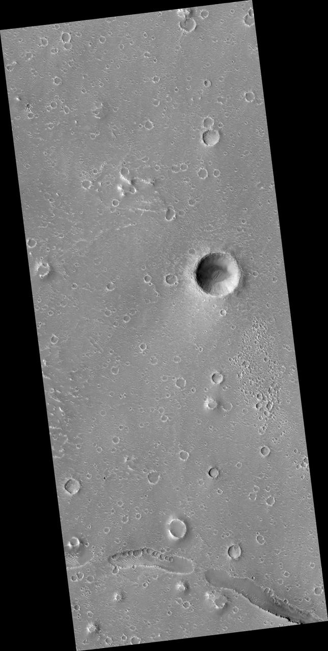 Cratered Cones near Hephaestus Fossae