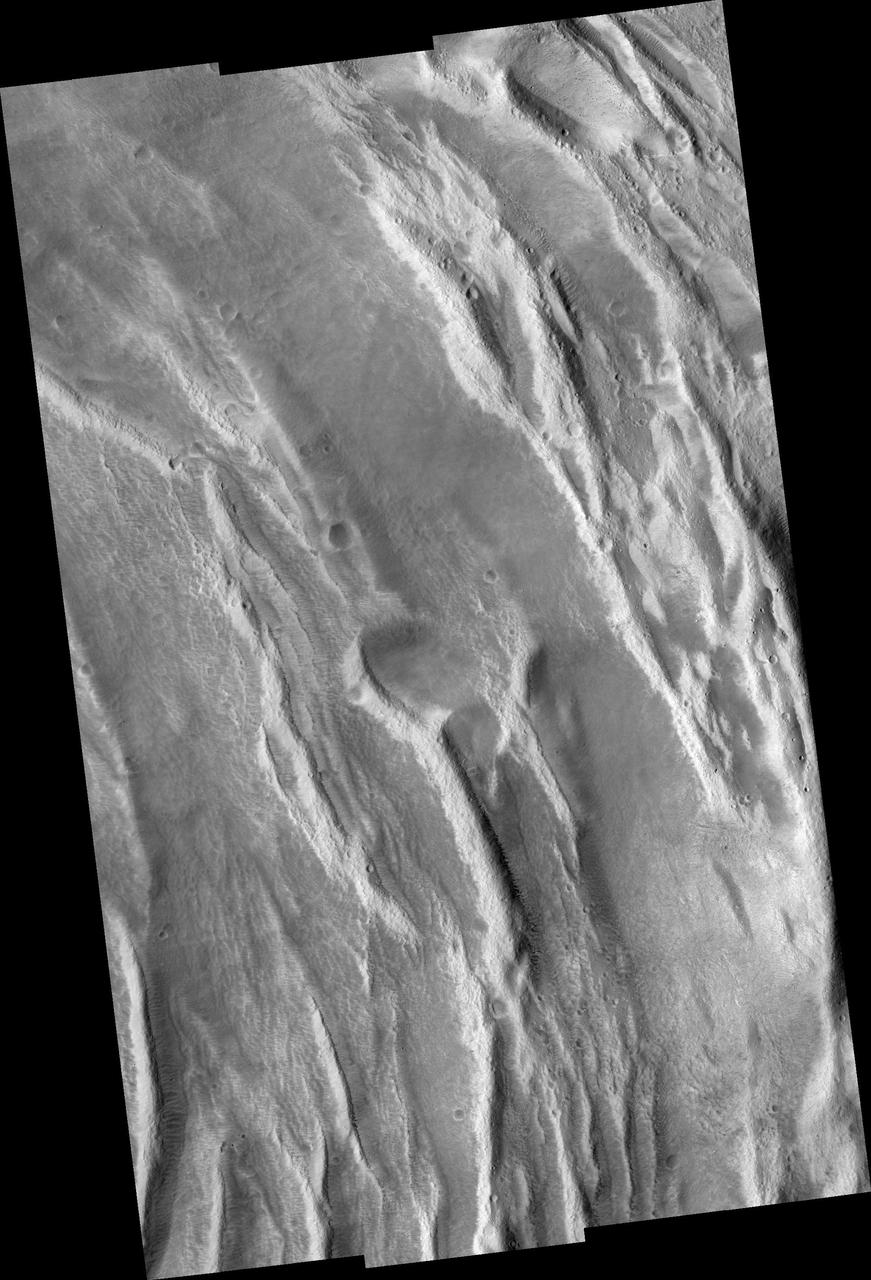 Ascraeus Mons Caldera Wall