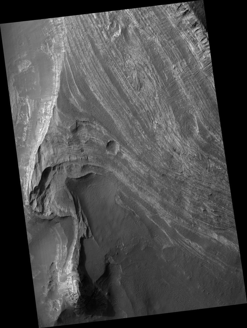 Layered Deposits in Terby